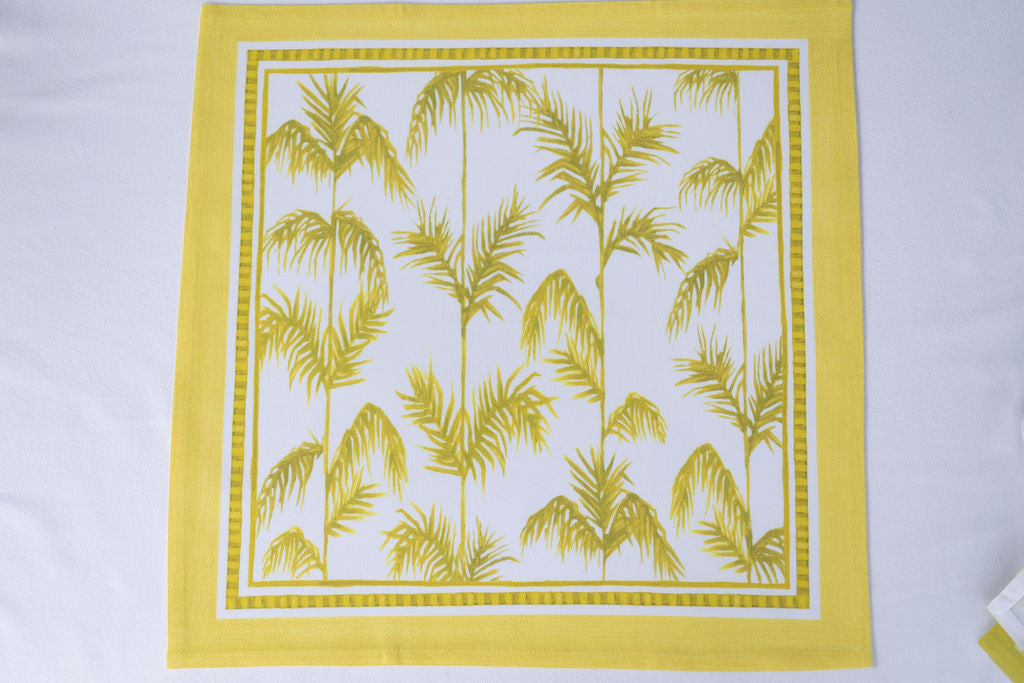 Palm Dinner Napkins | Set of 4